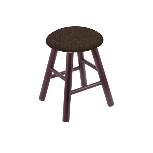 Maple Vanity Stool, Medium Finish, Canter Earth Seat